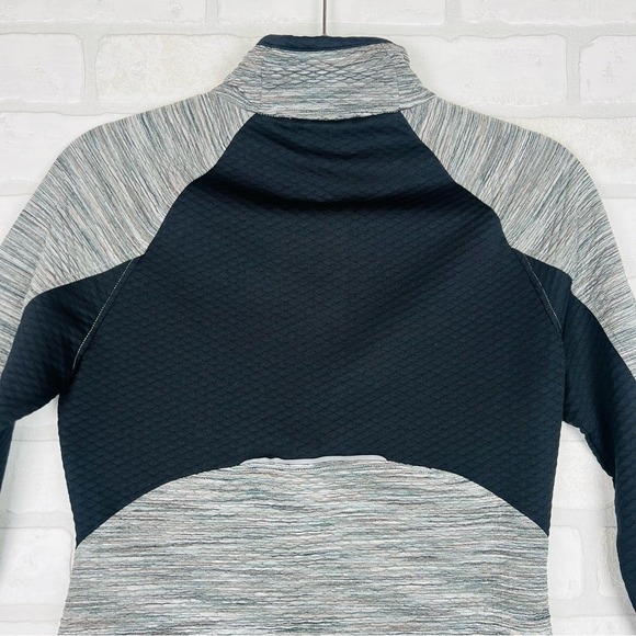 ATHLETA SNOWSCAPE HALF ZIP JACKET ATHLETIC SWEATSHIRT, Size Small EUC Quilted - Picture 12 of 15